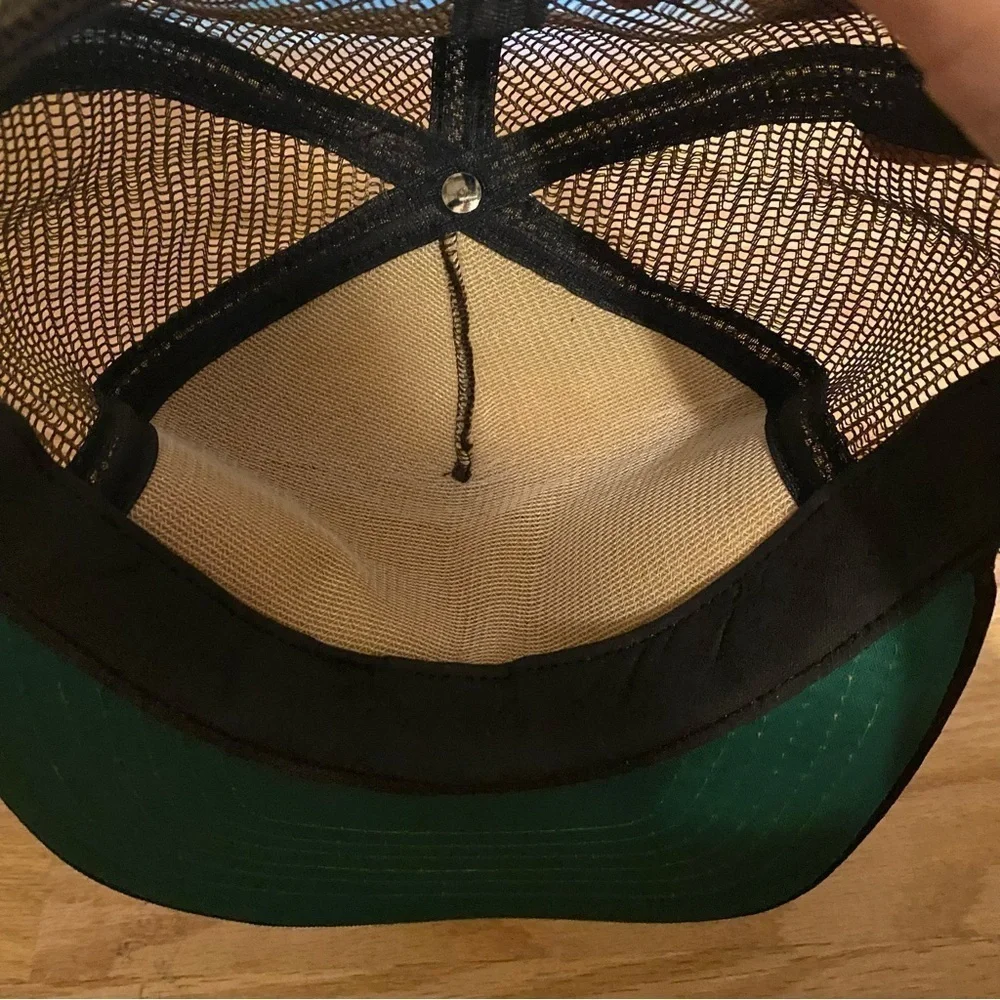 Vintage Woodcutter’s Show & Country Fair Trucker Snap Back Mesh Hat Brown